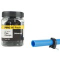 Apollo Pex 1/2 in. and 3/4 in. 2-in-1 PEX Pipe J-Hook Pipe Support Jar (40-Pack), 40PK APXTALON40JR